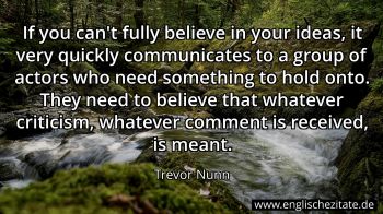 Englisches Zitat von Trevor Nunn als Bild