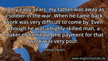 Englisches Zitat von Trevor Nunn als Bild