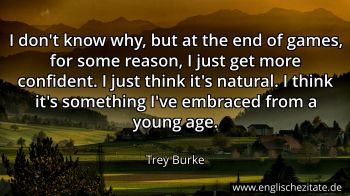 Englisches Zitat von Trey Burke als Bild