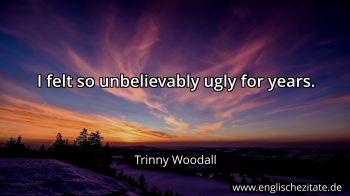 Englisches Zitat von Trinny Woodall als Bild