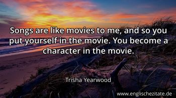 Englisches Zitat von Trisha Yearwood als Bild