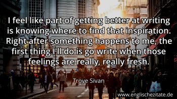 Englisches Zitat von Troye Sivan als Bild