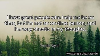Englisches Zitat von Trudie Styler als Bild