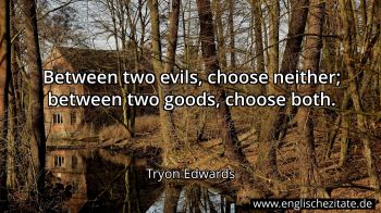 Englisches Zitat von Tryon Edwards als Bild