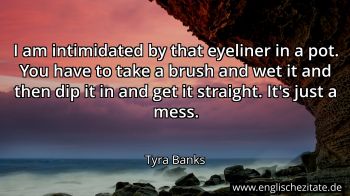 Englisches Zitat von Tyra Banks als Bild