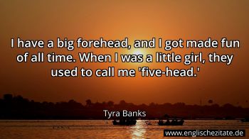 Englisches Zitat von Tyra Banks als Bild