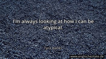 Englisches Zitat von Tyra Banks als Bild