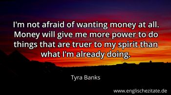 Englisches Zitat von Tyra Banks als Bild