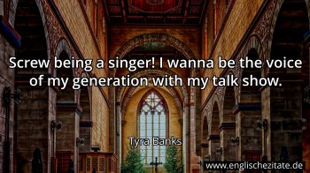 Englisches Zitat von Tyra Banks als Bild