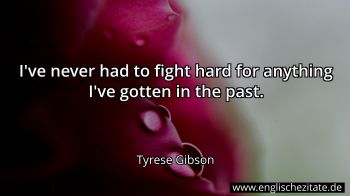 Englisches Zitat von Tyrese Gibson als Bild