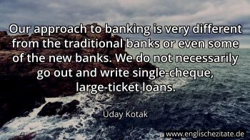 Englisches Zitat von Uday Kotak als Bild