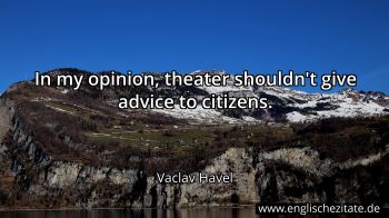 Englisches Zitat von Vaclav Havel als Bild