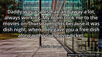 Englisches Zitat von Valerie Harper als Bild