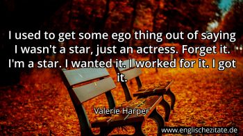 Englisches Zitat von Valerie Harper als Bild
