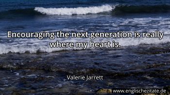 Englisches Zitat von Valerie Jarrett als Bild
