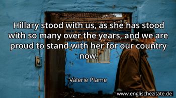 Englisches Zitat von Valerie Plame als Bild