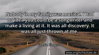 Englisches Zitat von Valerie Simpson als Bild