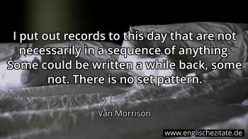 Englisches Zitat von Van Morrison als Bild