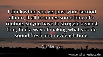 Englisches Zitat von Van Morrison als Bild