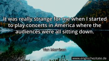 Englisches Zitat von Van Morrison als Bild