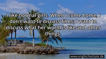 Englisches Zitat von Varun Dhawan als Bild