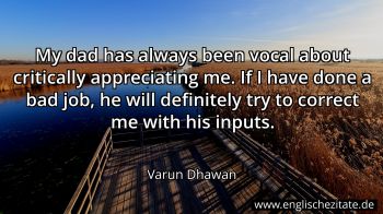Englisches Zitat von Varun Dhawan als Bild