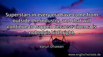 Englisches Zitat von Varun Dhawan als Bild