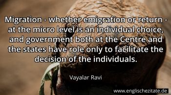 Englisches Zitat von Vayalar Ravi als Bild