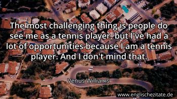 Englisches Zitat von Venus Williams als Bild