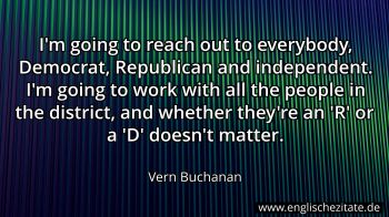 Englisches Zitat von Vern Buchanan als Bild