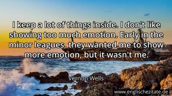Englisches Zitat von Vernon Wells als Bild