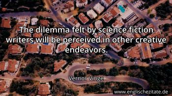 Englisches Zitat von Vernor Vinge als Bild