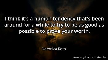 Englisches Zitat von Veronica Roth als Bild