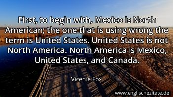 Englisches Zitat von Vicente Fox als Bild