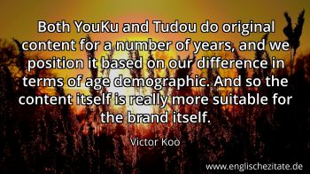 Englisches Zitat von Victor Koo als Bild