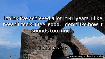 Englisches Zitat von Victoria Beckham als Bild