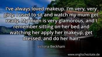 Englisches Zitat von Victoria Beckham als Bild