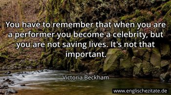 Englisches Zitat von Victoria Beckham als Bild