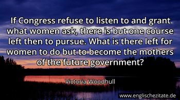 Englisches Zitat von Victoria Woodhull als Bild