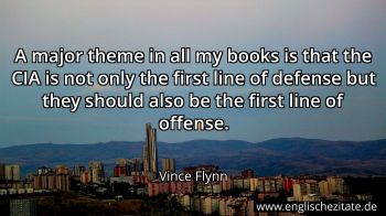 Englisches Zitat von Vince Flynn als Bild