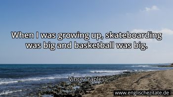 Englisches Zitat von Vince Staples als Bild