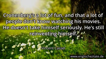Englisches Zitat von Vincent Cassel als Bild