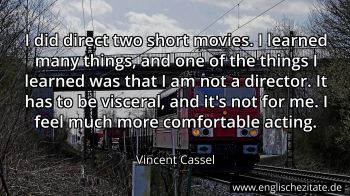 Englisches Zitat von Vincent Cassel als Bild