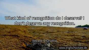 Englisches Zitat von Vincent D'Onofrio als Bild