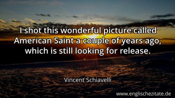 Englisches Zitat von Vincent Schiavelli als Bild
