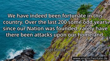 Englisches Zitat von Virgil Goode als Bild