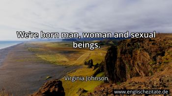 Englisches Zitat von Virginia Johnson als Bild