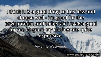 Englisches Zitat von Vivienne Westwood als Bild