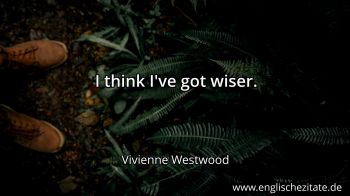 Englisches Zitat von Vivienne Westwood als Bild