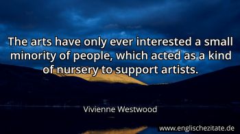 Englisches Zitat von Vivienne Westwood als Bild